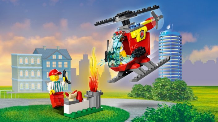 LEGO® City 60318 Tűzoltó helikopter