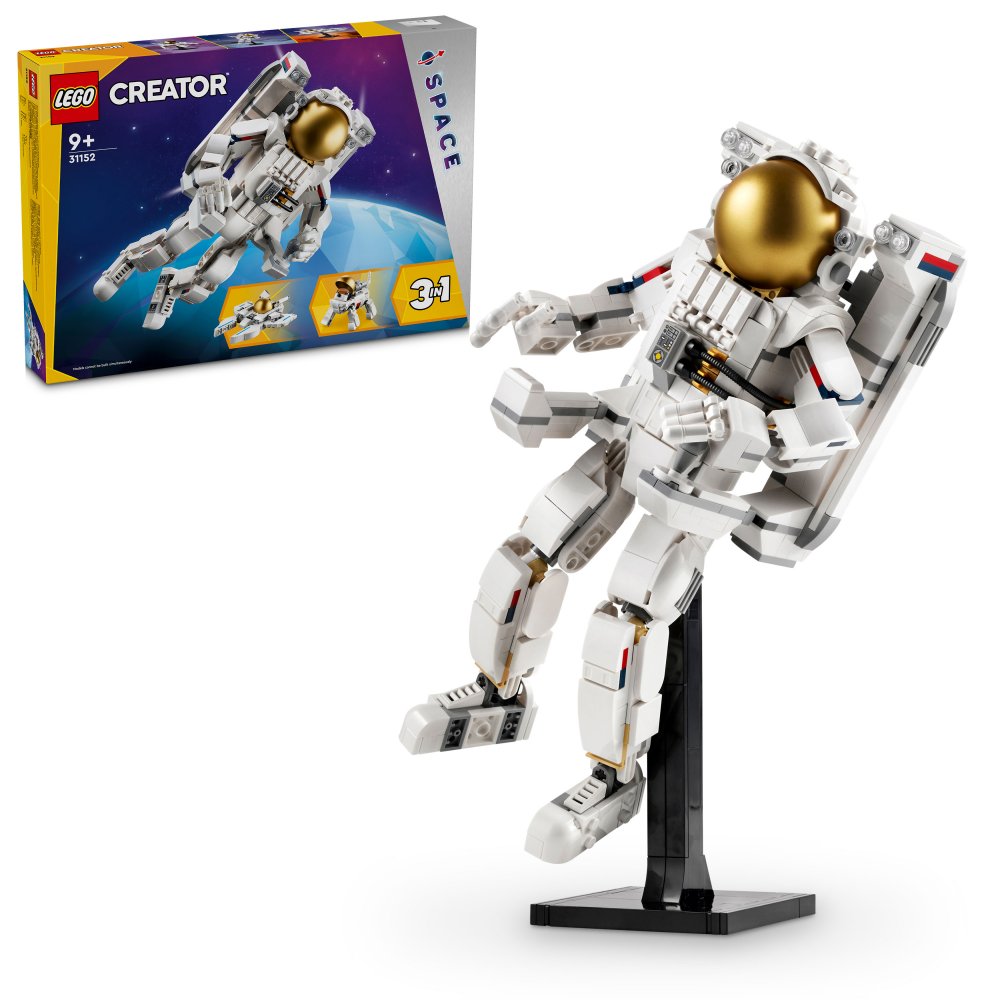 LEGO® Creator 3-en-1 31152 L'astronaute dans l'espace
