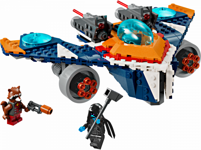 LEGO® Marvel 76278 Le vaisseau spatial de Rocket contre Ronan