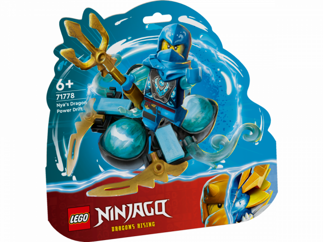 LEGO® Ninjago® 71778 Le dérapage Spinjitzu : le pouvoir du dragon de Nya