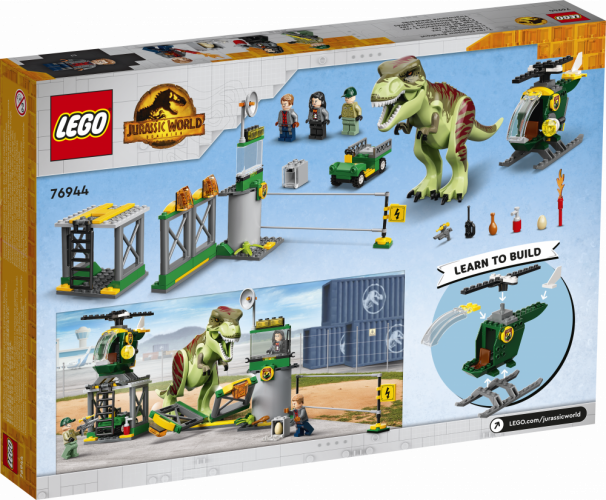 LEGO® Jurassic World™ 76944 T-Rex dinoszaurusz szökés