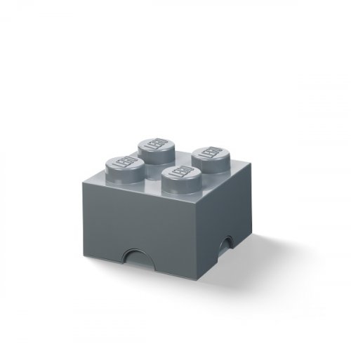 LEGO® Aufbewahrungsbox 4 - dunkelgrau