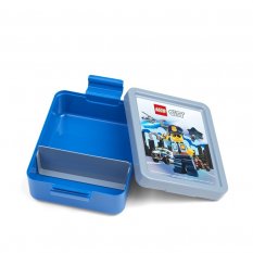 LEGO® City pudełko na przekąski - niebieska