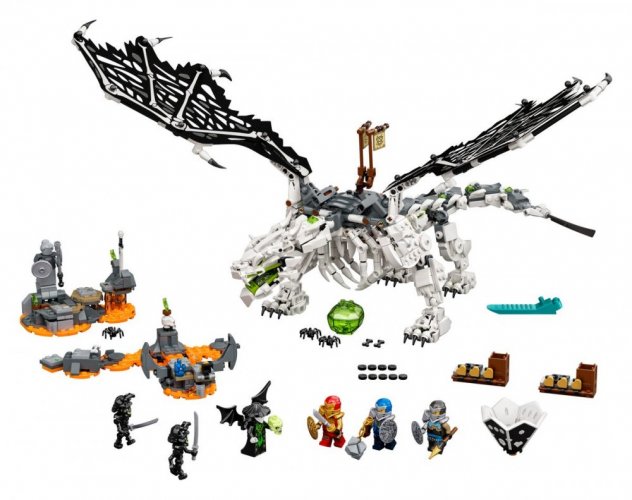 LEGO® Ninjago® 71721 Drak Čarodeja lebiek - poškodený obal