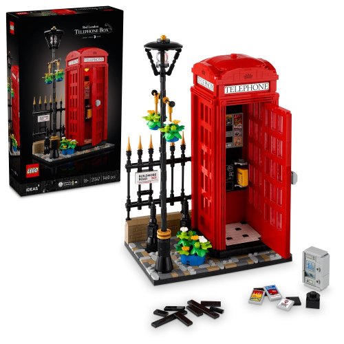 LEGO® Ideas 21347 Londoni piros telefonfülke