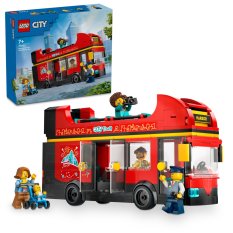 LEGO® City 60407 Czerwony, piętrowy autokar