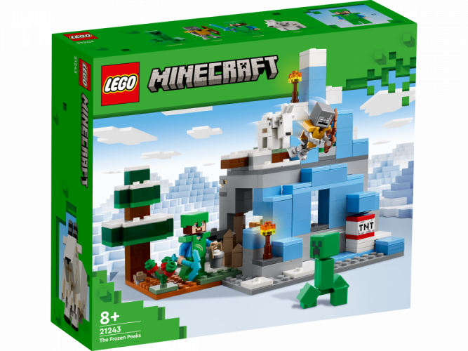 LEGO® Minecraft® 21243 Ośnieżone szczyty