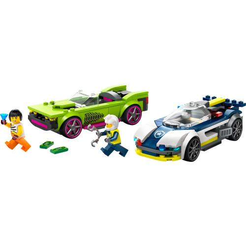 LEGO® City 60415 Politiewagen en snelle autoachtervolging