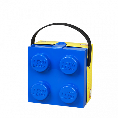 LEGO® pudełko z uchwytem - niebieski