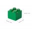 LEGO® Mini Box 46 x 46 x 43 - dunkelgrün