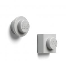 LEGO® magneten, set van 2 - grijs