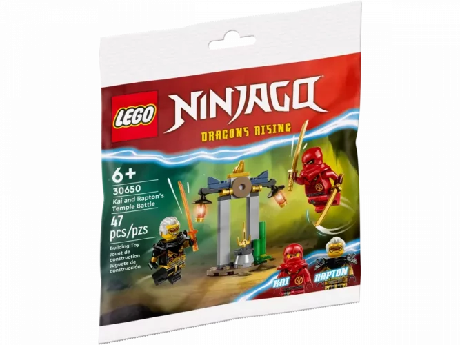 LEGO® Ninjago® 30650 Bătălia din Templul lui Kai și Rapton