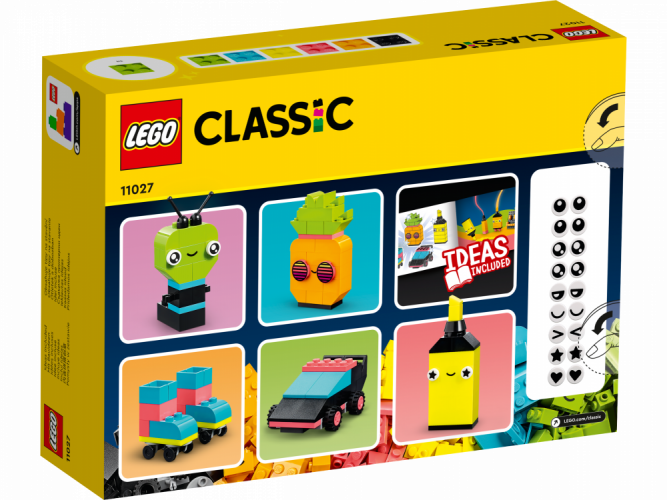 LEGO® Classic 11027 Kreatywna zabawa neonowymi kolorami