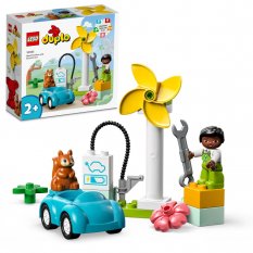 LEGO® DUPLO® 10985 Turbină eoliană și mașină electrică