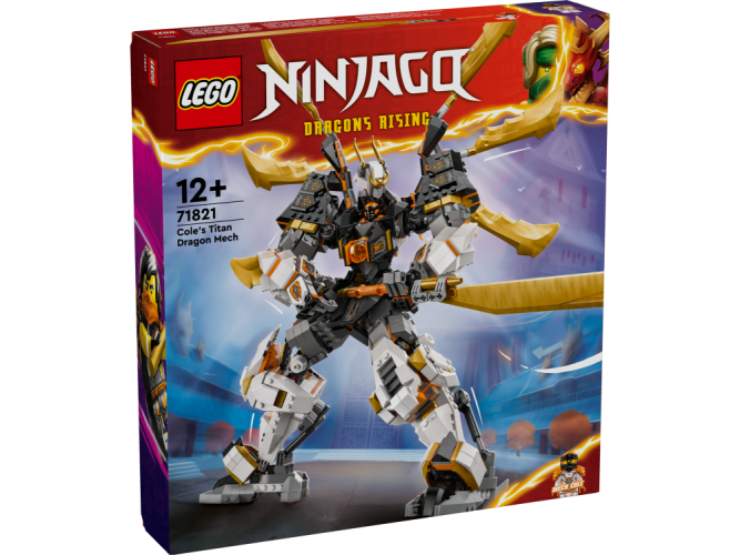 LEGO® Ninjago® 71821 Cole's reusachtige drakenmecha