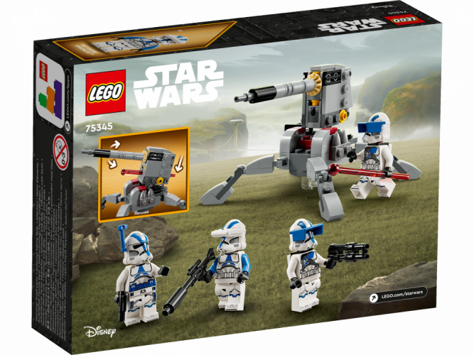LEGO®  Star Wars™ 75345 Pack de combat des Clone Troopers™ de la 501ème légion