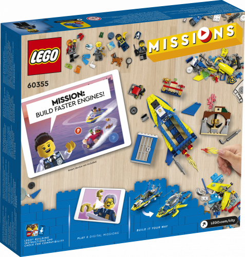 LEGO® City 60355 Missions des détectives de la police sur l’eau