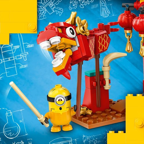 LEGO® Minions 75550 Minions Kung Fu Tempel