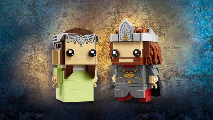 LEGO® BrickHeadz 40632 Aragorn™ e Arwen™
