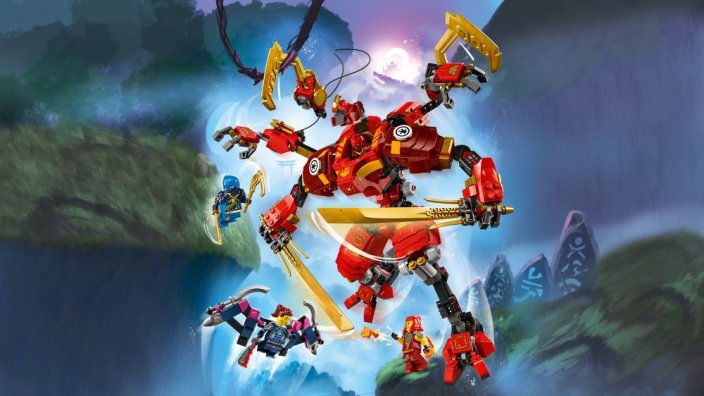 LEGO® Ninjago® 71812 Le robot grimpeur ninja de Kai