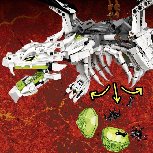 LEGO® Ninjago® 71721 Drak Čarodeja lebiek - poškodený obal