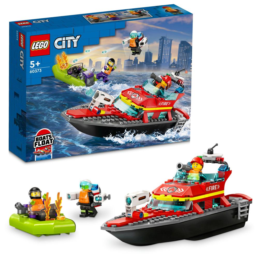 LEGO 60319 City Fire Le Sauvetage des Pompiers et La Course
