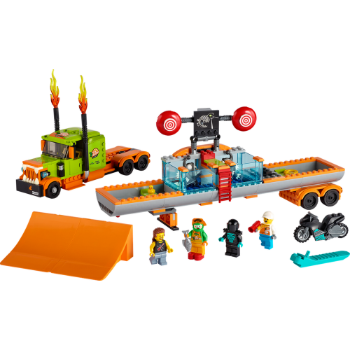 LEGO® City 60294 Kaskadérsky nákladiak
