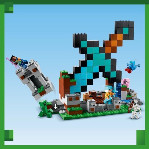 LEGO® Minecraft® 21244 L’avamposto della spada