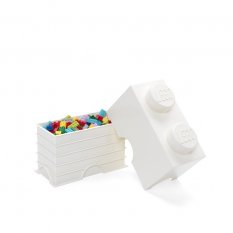 LEGO® Úložný box 2 - biela