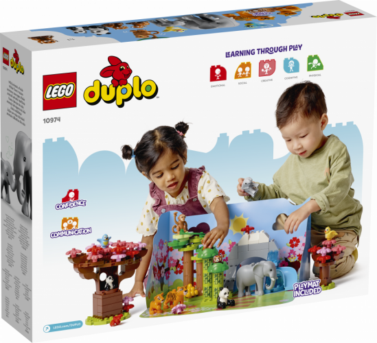 LEGO® DUPLO® 10974 Divoké zvieratá Ázie