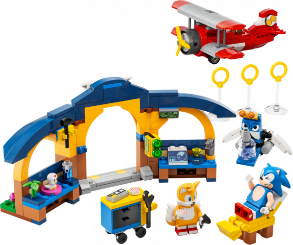 LEGO® Sonic the Hedgehog™ 76991 L’avion Tornado et l'atelier de Tails