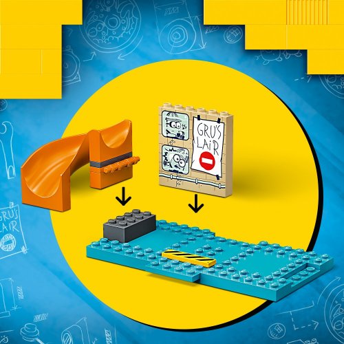 LEGO® Minions 75546 Les Minions dans le laboratoire de Gru