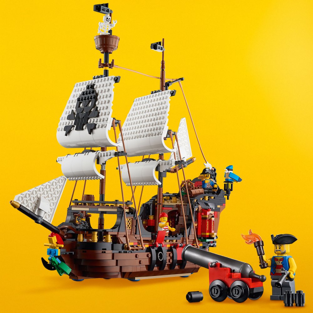 Le Bateau Pirate 3en1 LEGO Creator - Dès 9 ans 