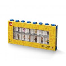LEGO Zberateľský box pre 16 minifigúrok - modrý