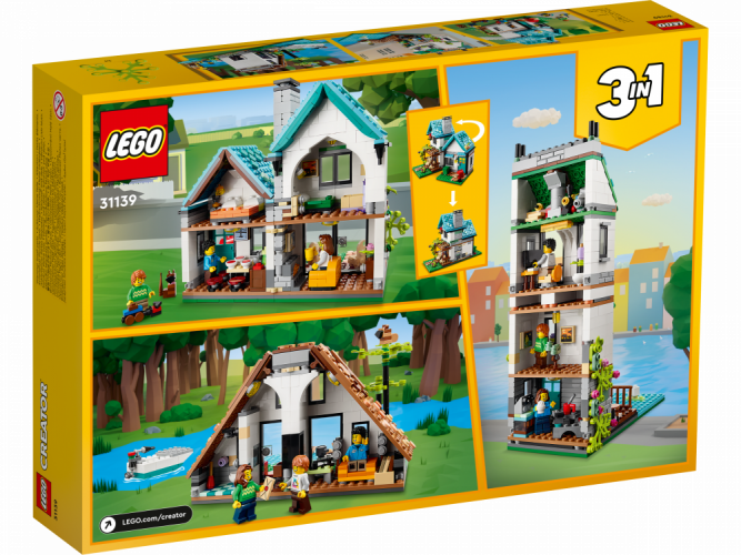 LEGO® Creator 3-in-1 31139 Útulný domček