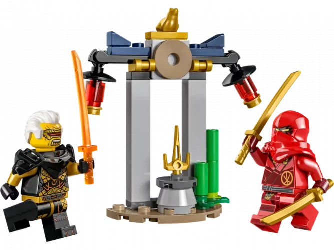 LEGO® Ninjago® 30650 Bitva Kaie a Raptona v chrámu