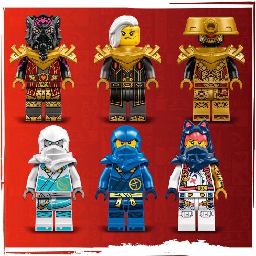 LEGO® Ninjago® 71796 Smok żywiołu kontra mech cesarzowej