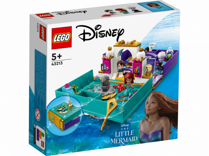 LEGO® Disney™ 43213 Malá morská víla a jej rozprávková kniha