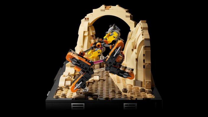 LEGO® Star Wars™ 75380 Dioramă Cursa din Mos Espa