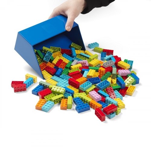 LEGO Jeu de pelle à briques - rouge/bleu, lot de 2