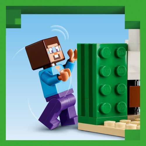 LEGO® Minecraft® 21251 Expediția în deșert a lui Steve