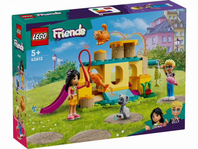 LEGO® Friends 42612 Avventure nel parco giochi dei gatti