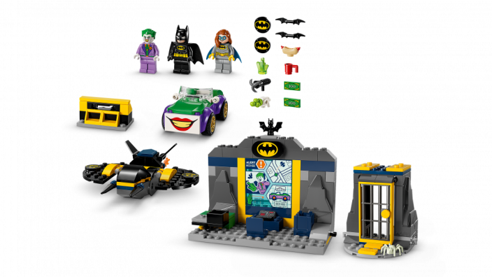 LEGO® DC Batman™ 76272 La Batcave™ avec Batman™, Batgirl™ et Le Joker™