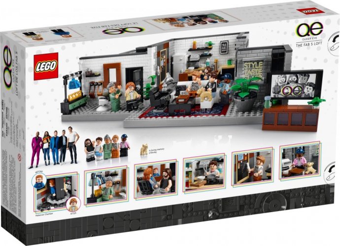 LEGO® Icons 10291 Queer Eye – Le loft des Fab 5