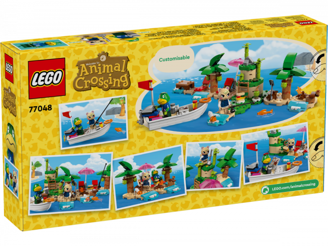 LEGO® Animal Crossing™ 77048 Paseo en barca con el Capitán