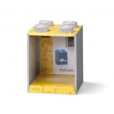 LEGO® Brick 4 akasztós polc - szürke
