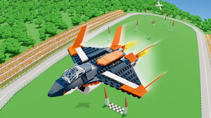 LEGO® Creator 3-in-1 31126 Überschalljet