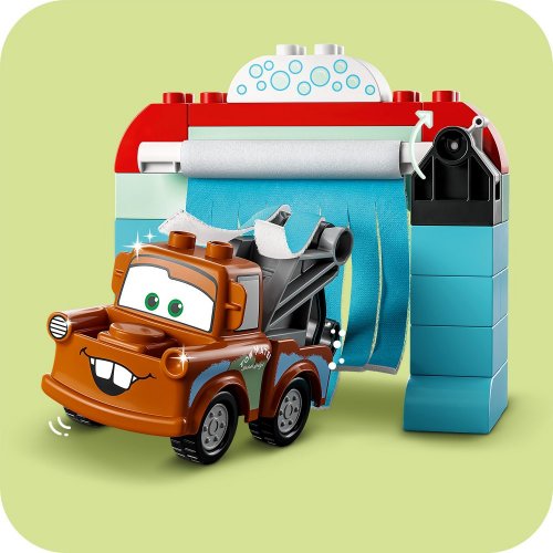 LEGO® Disney™ 10996 Divertimento all’autolavaggio con Saetta McQueen e Cricchetto