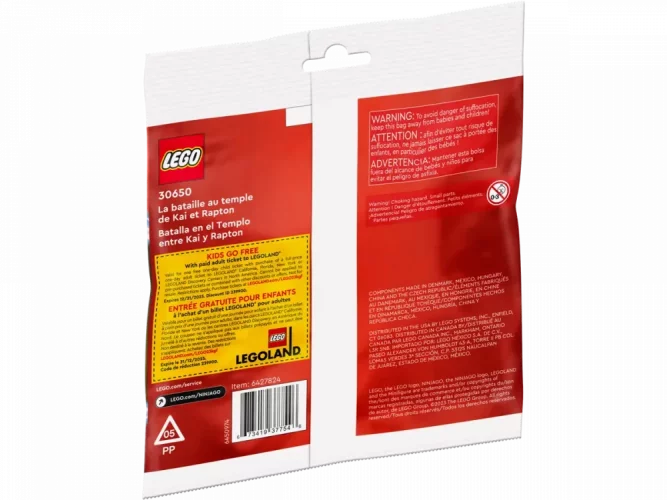 LEGO® Ninjago® 30650 Kai und Raptons Tempelschlacht