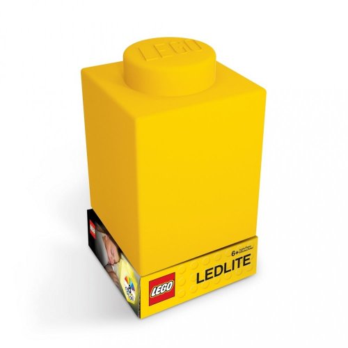LEGO Classic Veilleuse brique en silicone - Jaune